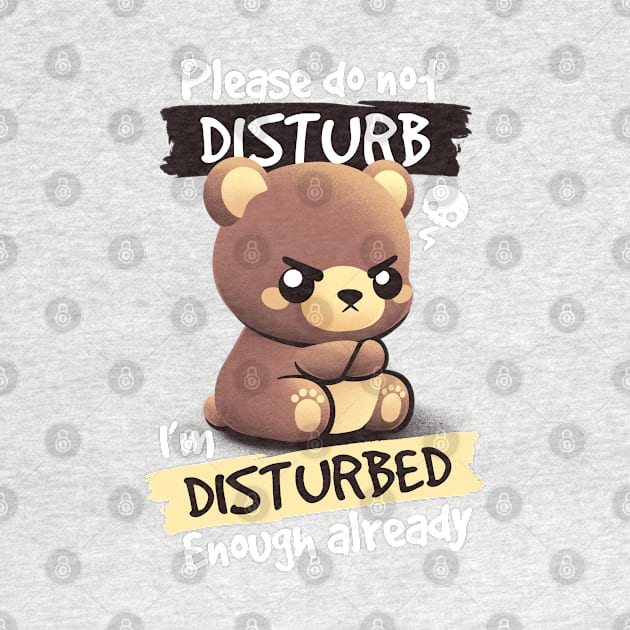 Disturbed bear by NemiMakeit